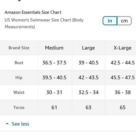 NWOT Women's Large One Piece coverage swimsuit Floral Print Tiny print - Picture 9 of 9